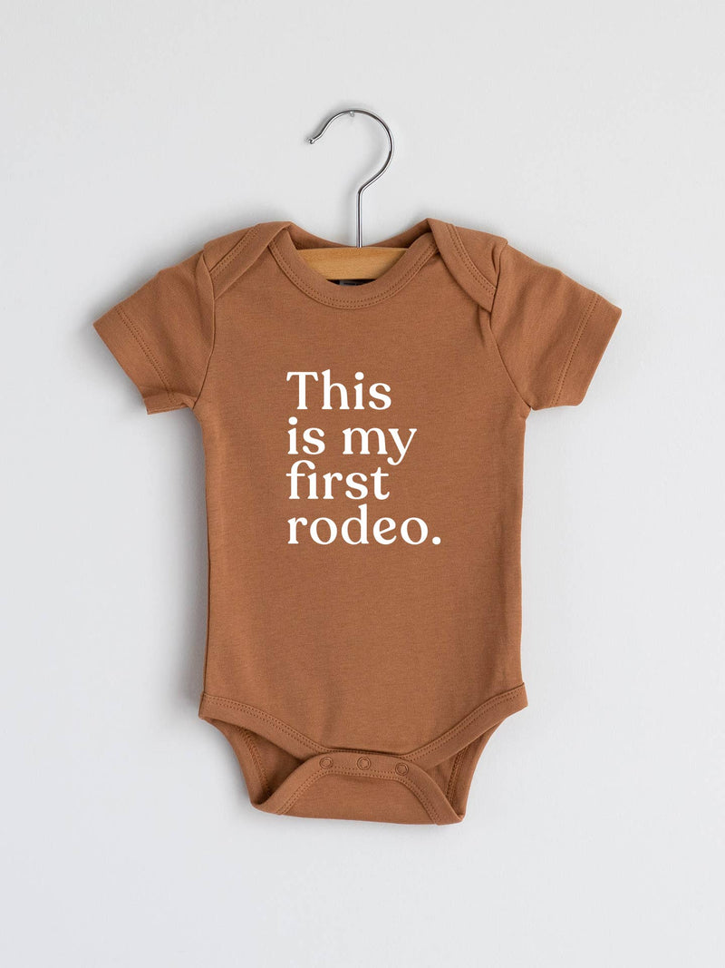 This Is My First Rodeo Organic Bodysuit