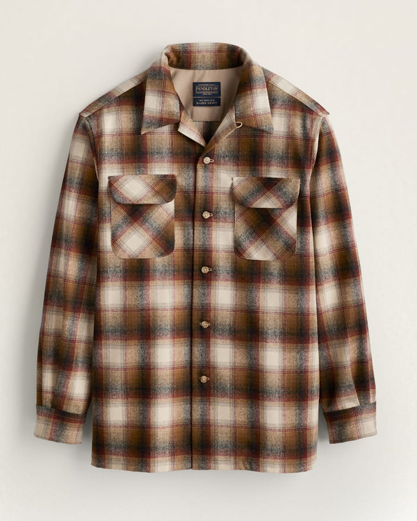 Pendleton Board Shirt - Copper/Brown Ombre