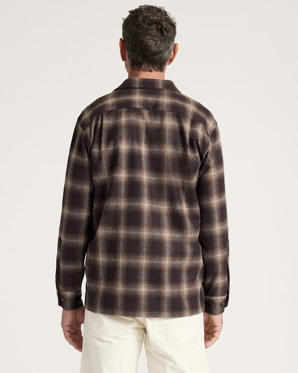 Pendleton Board Shirt - Brown Mix Ombre