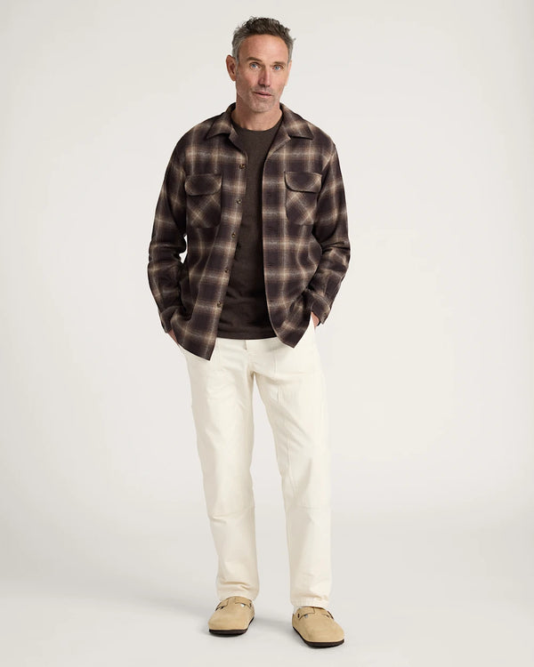 Pendleton Board Shirt - Brown Mix Ombre