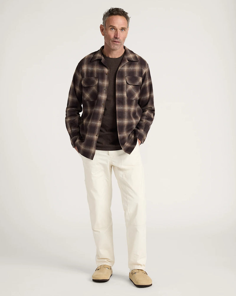 Pendleton Board Shirt - Brown Mix Ombre