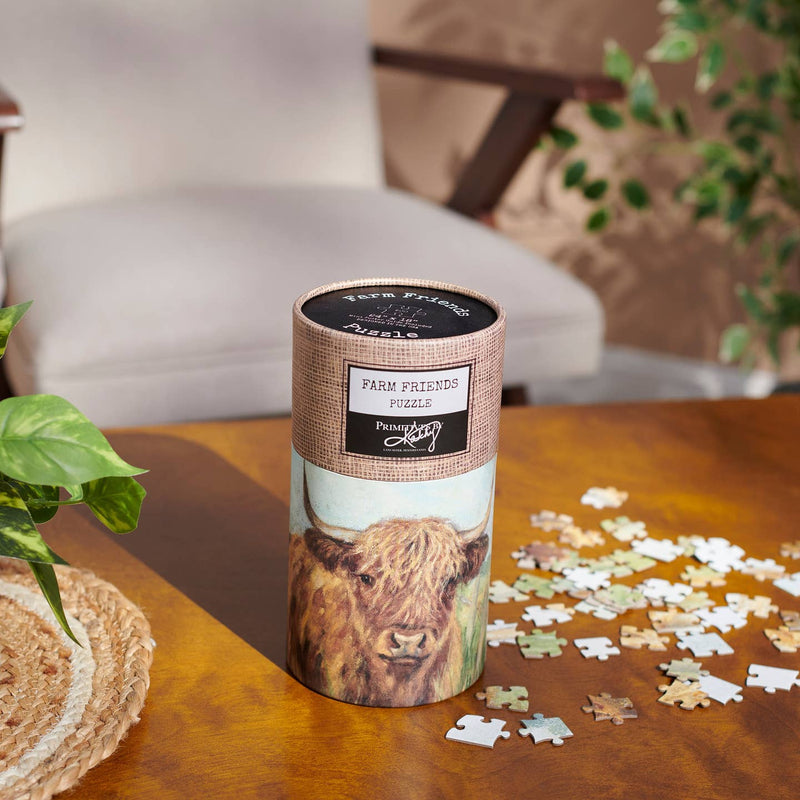 Highland Cow Puzzle