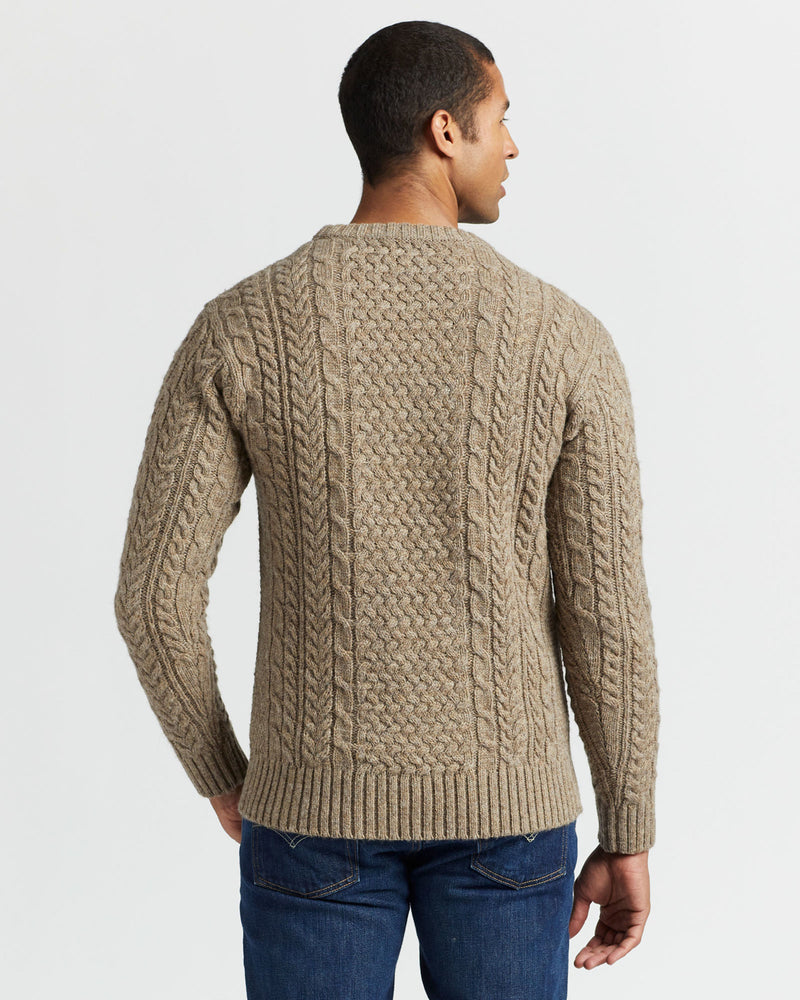 Men's Shetland Fisherman Sweater