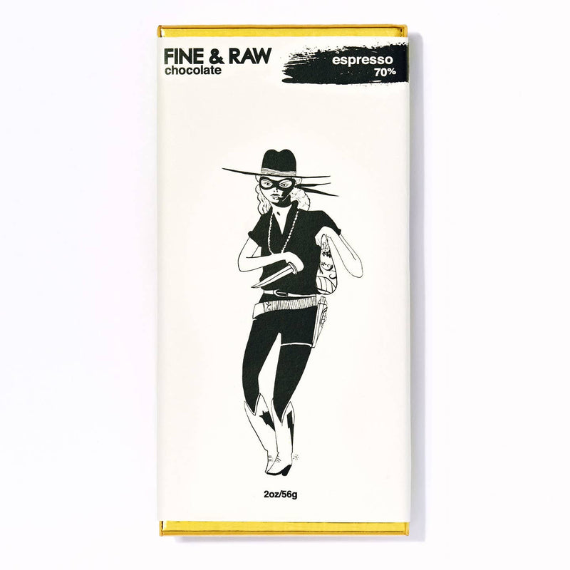 Fine and Raw Bonnie Collection 2oz. Chocolate Bars