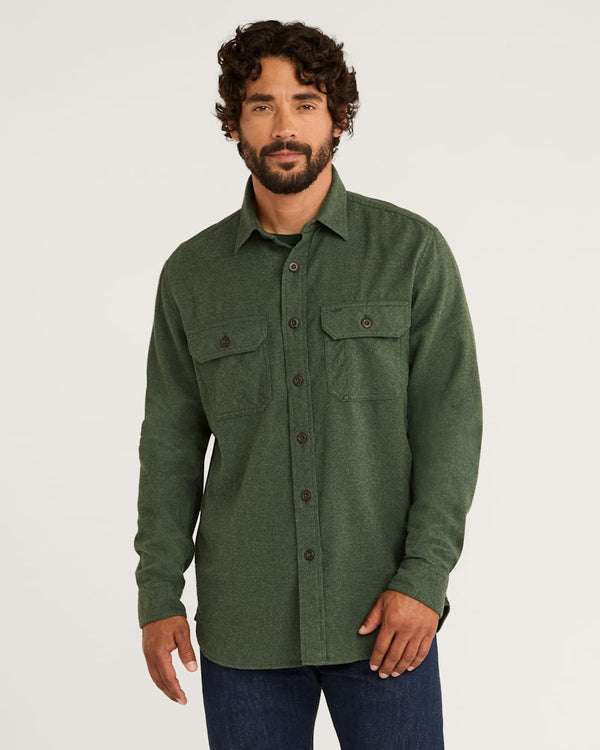 BURNSIDE Double Brushed Flannel Shirt