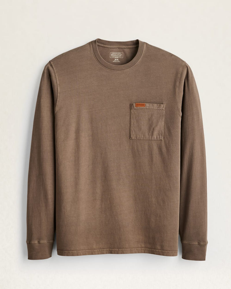 Pendleton Men's Deschutes Long Sleeve Pocket Tee