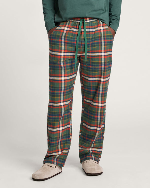 Men's Plaid Flannel Pajama Pant