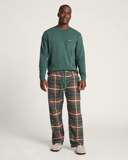 Men's Plaid Flannel Pajama Pant