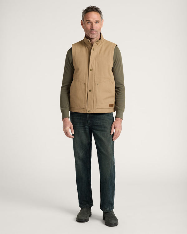 MEN'S PINE GROVE CANVAS VEST