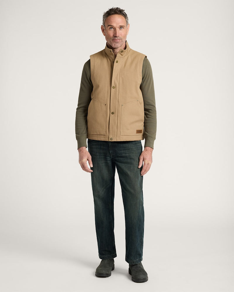 MEN'S PINE GROVE CANVAS VEST