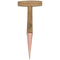 Copper Plated Dibber, Carbon Steel/Wood