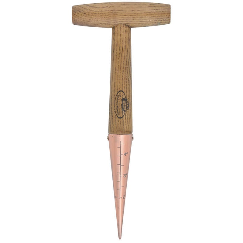 Copper Plated Dibber, Carbon Steel/Wood