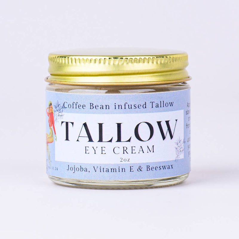 Coffee-Infused Tallow Eye Cream 2oz