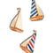 Hand-painted Sailboat Claw Hair Clip | Eco-Friendly