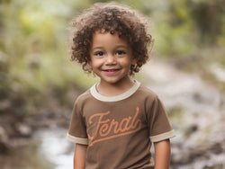 Feral Vintage Ringer (Youth) | Brown