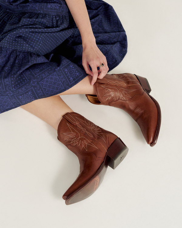Tecovas The Lynn - Saddle: Cowhide