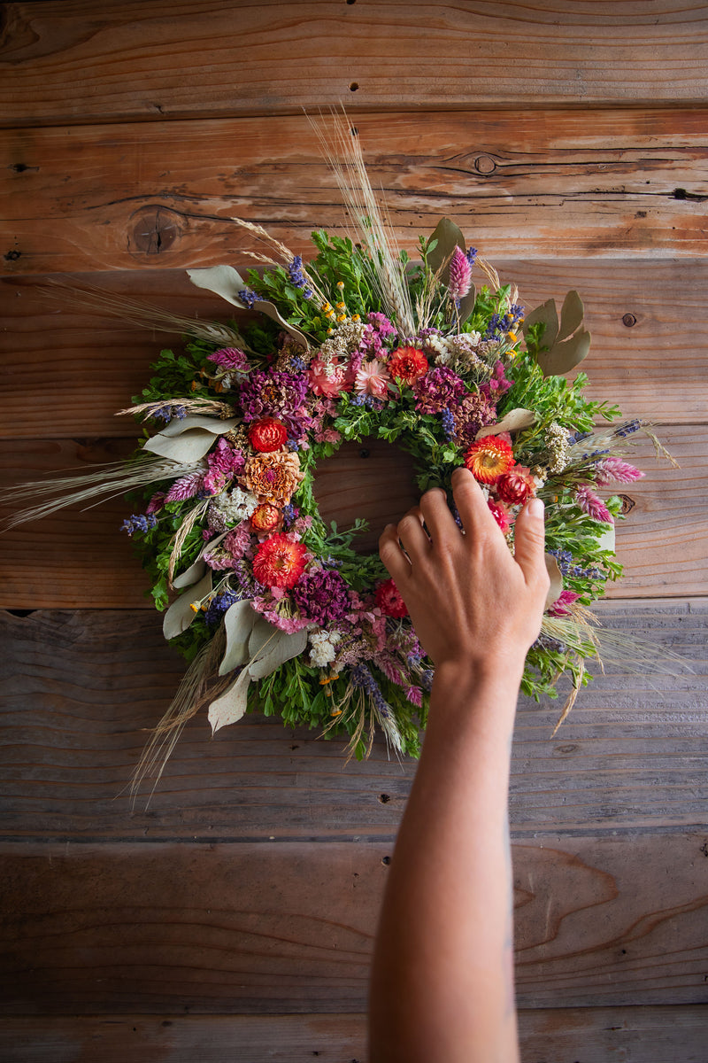 EVERLASTING WREATH MAKING - CARPINTERIA