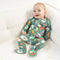 Christmas Treats Zipper Footie