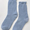 Linen Scallop Socks