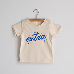 "Extra" Organic Cream Kids Tee