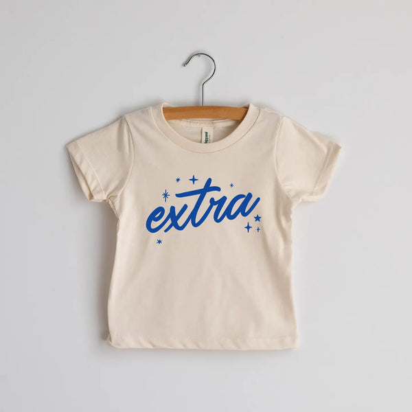 "Extra" Organic Cream Kids Tee