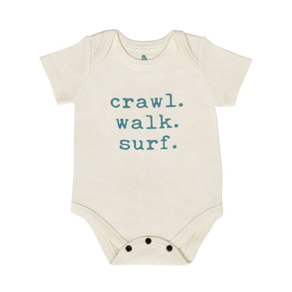 Baby Graphic Bodysuit - Crawl Walk Surf