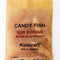 Kolsvart Sour Raspberry Gummy Swedish Fish 4.2oz Bag