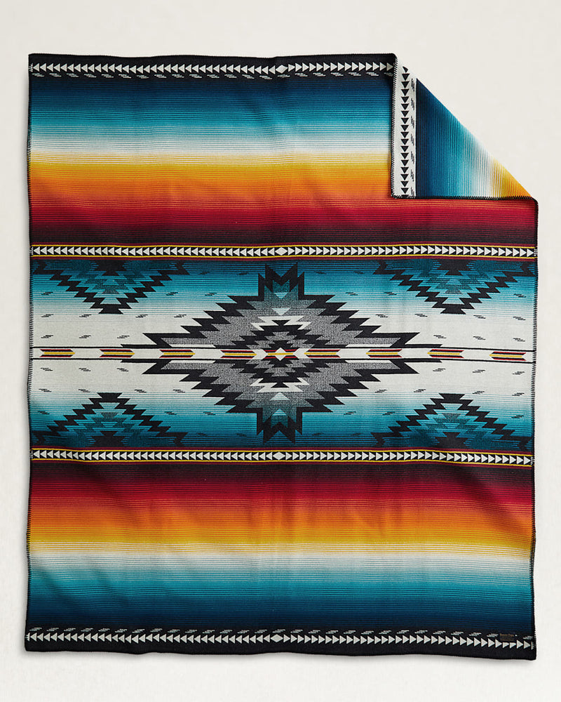 JACQUARD UNNAPPED ROBE - SALTILLO SUNSET