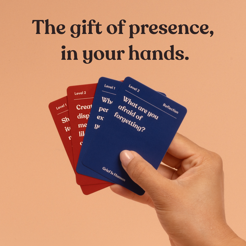 Grief Is Human Conversation Cards