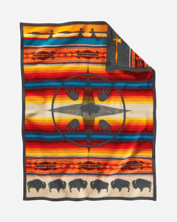 Big Medicine Oxford Crib Blanket