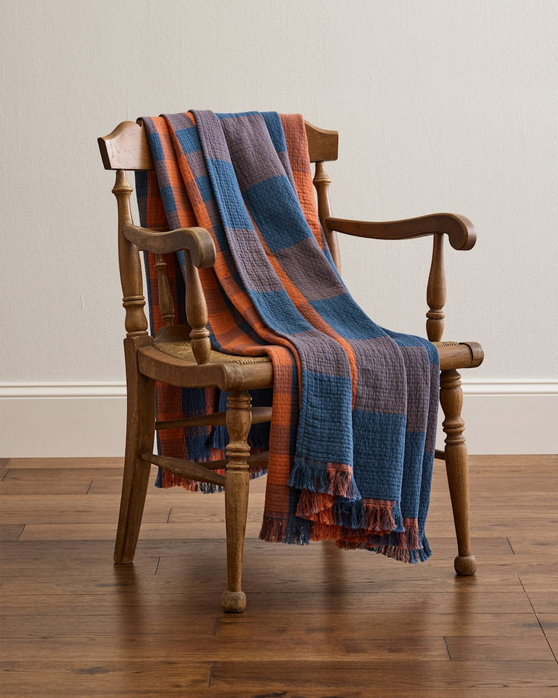 Pendleton Organic Cotton Fringed Throw