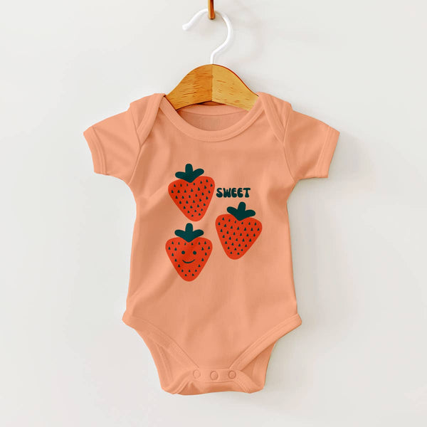 Strawberries Baby Bodysuit