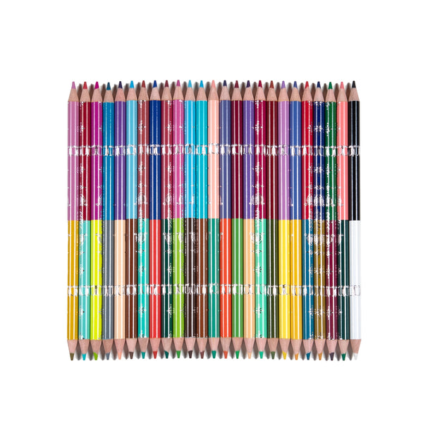 Mushroom 25 Double-Sided Pencils