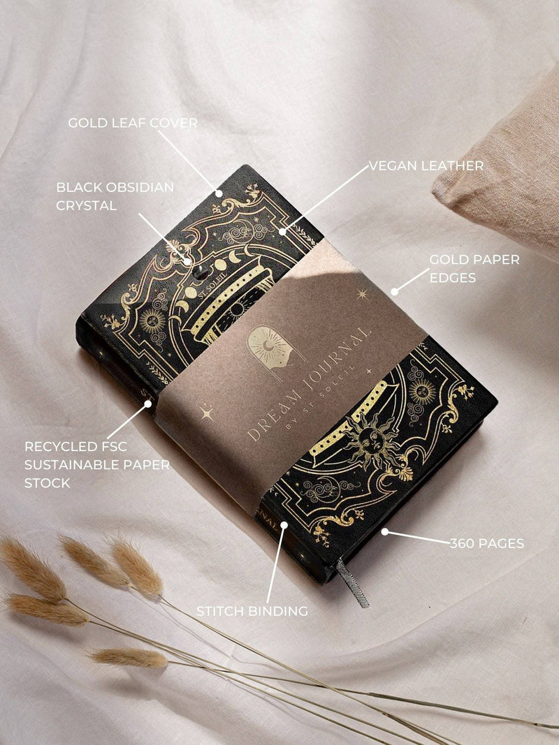 Sacred Dreams Journal, Vegan Leather