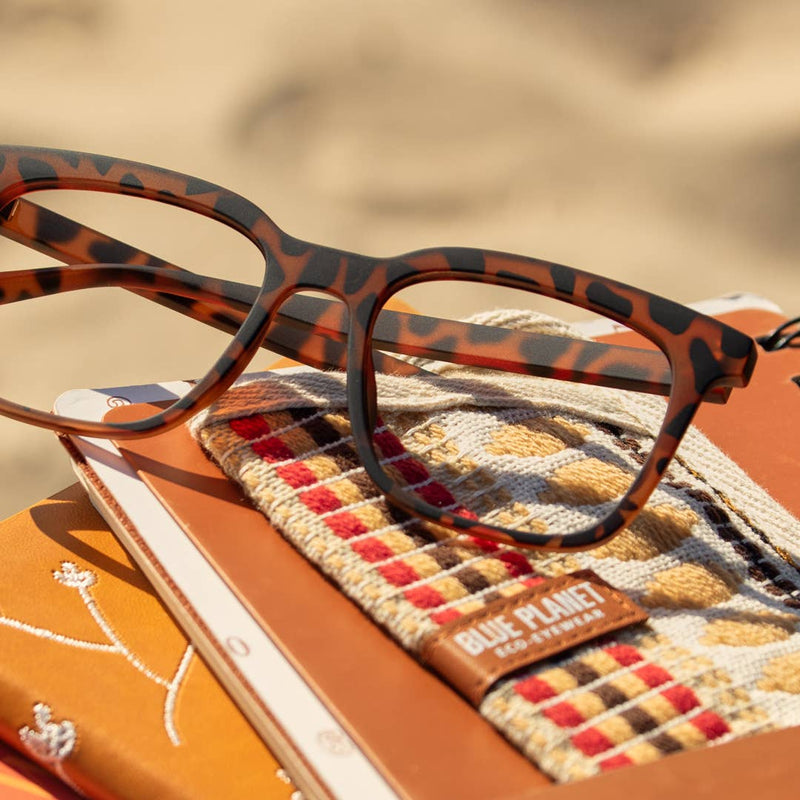 Aspen - Soft Walnut Tortoise / Blue Light Filterin