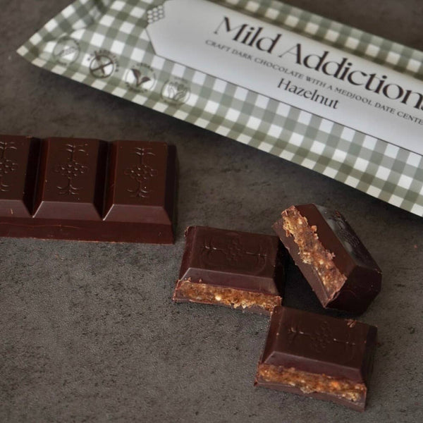 Natural Dark Chocolate Hazelnut Medjool Date Center (4.5oz)