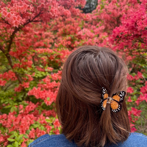 Mini Monarch Claw Hair Clip