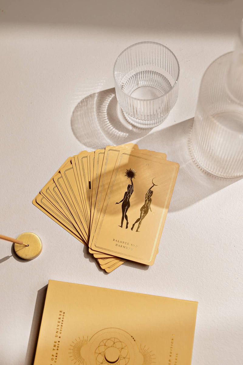 Child Of The Universe Oracle Deck, Honey Gold Edition