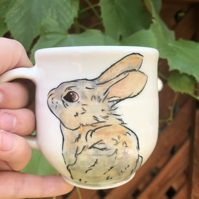 Ceramic Baby Rabbit Mug