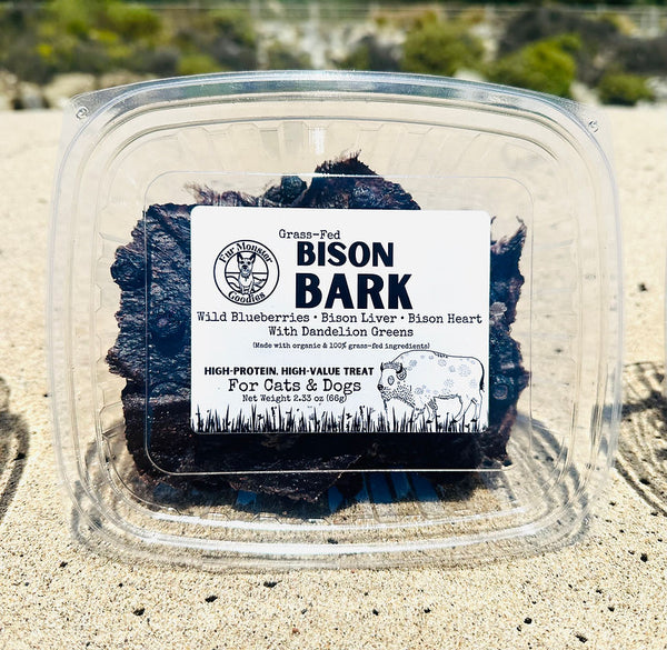 100% Grass-Fed Bison Bark