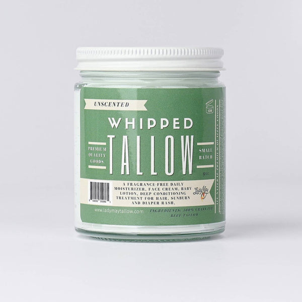 Unscented Tallow Whipped Body Butter