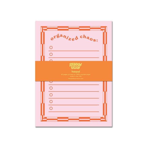 Organized Chaos Notepad
