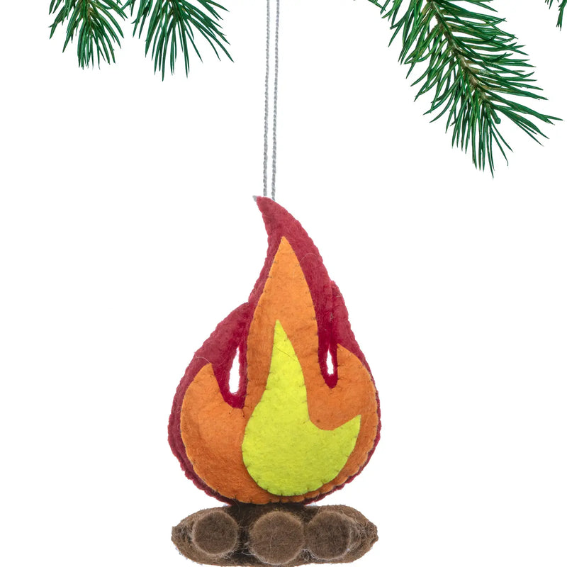 Campfire Ornament
