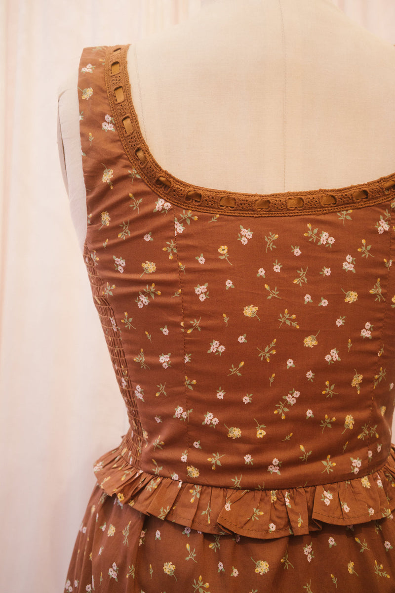 Ainsling Set in Cocoa Floral