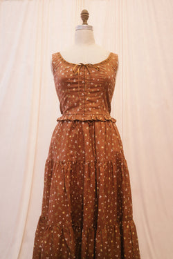Ainsling Set in Cocoa Floral