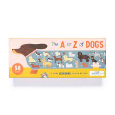 The A To Z of Dogs 58 Piece Puzzle