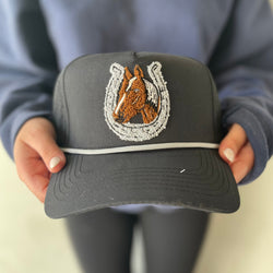 Vintage Trucker Hat- Pony Up