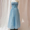 Campari Dress - Aquamarine