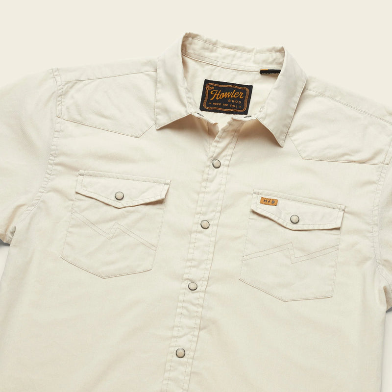 H Bar B Snapshirt - Riverbed Oxford