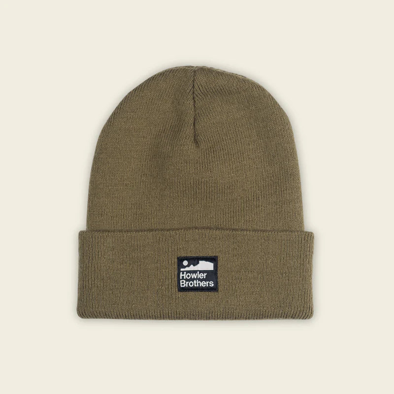 Howler Bros Men's Command Beanie in Army Green